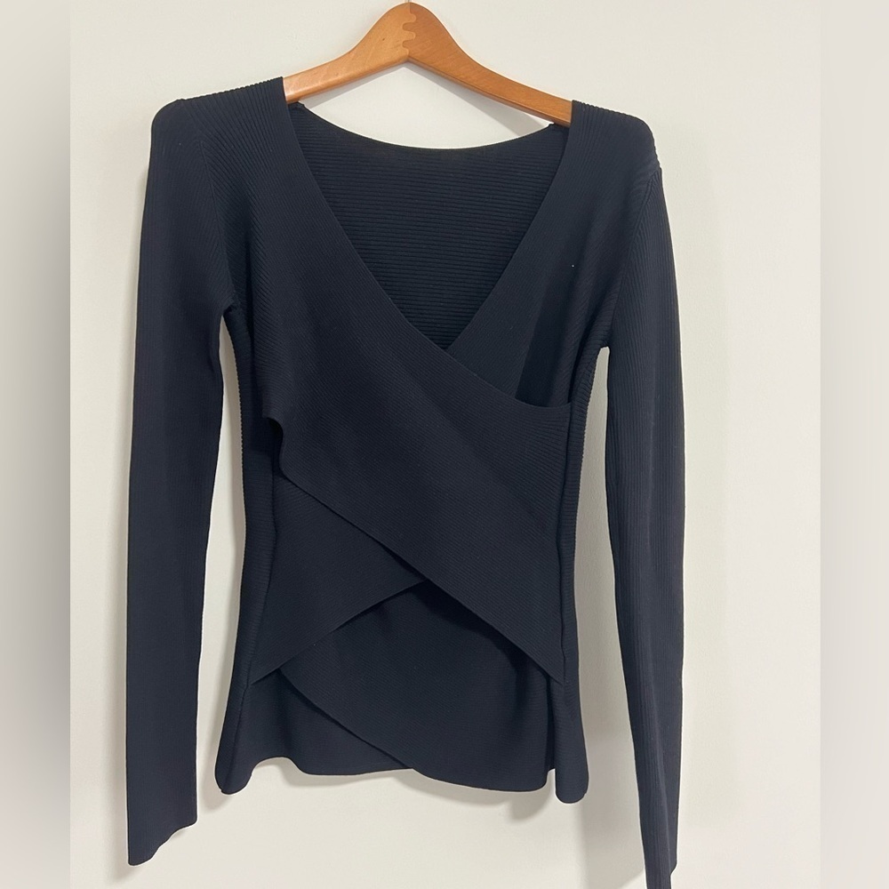 - - Bailey/44 Crisscross sweater. Like New Condition. Size Small.